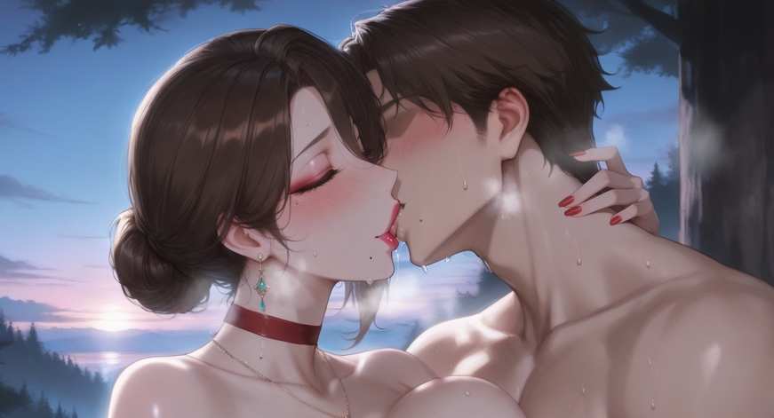 大奶牛妈妈的野战（16P）