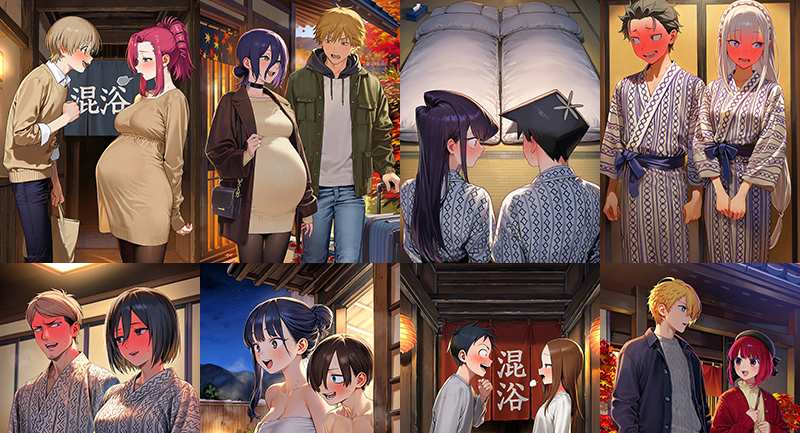 Onsen Trip – August Request Lottery (September Update)