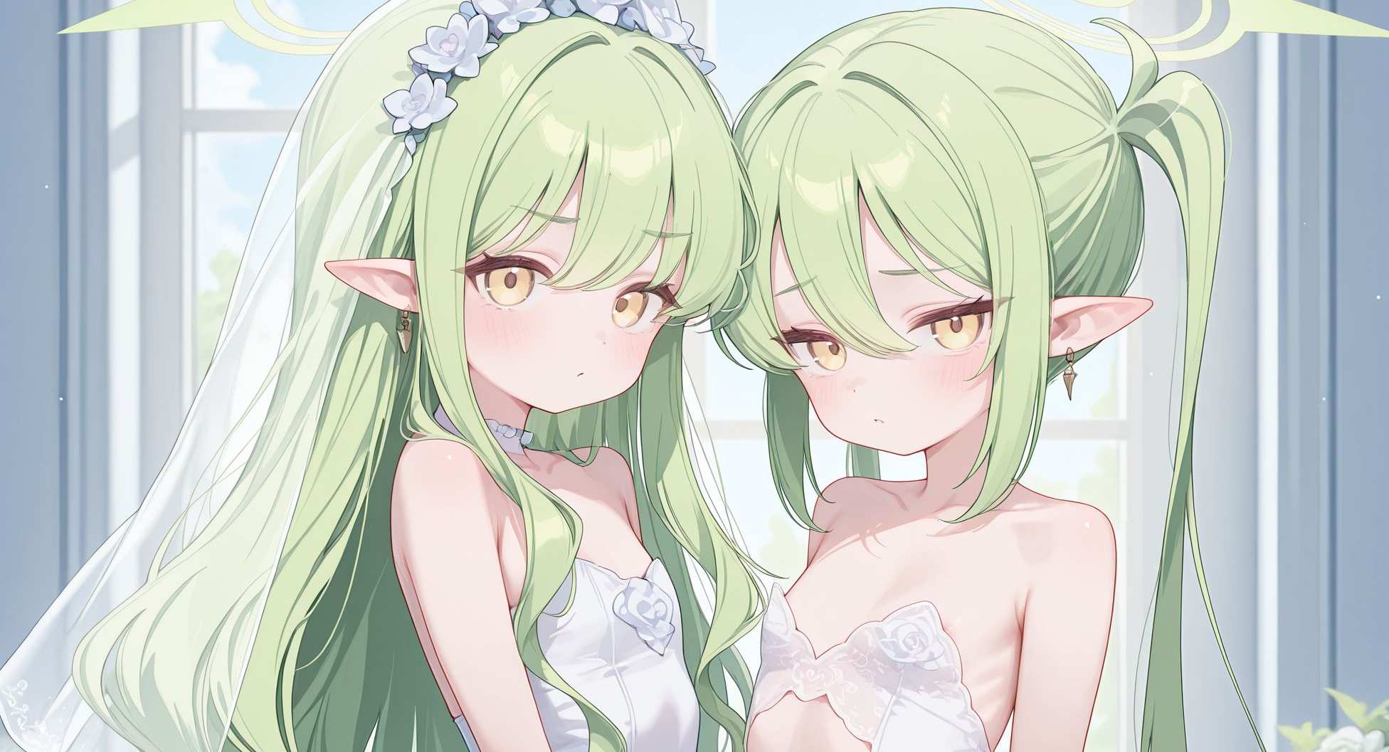 #24 Nozomi and Hikari - Wedding Dress pt. I 👗👠