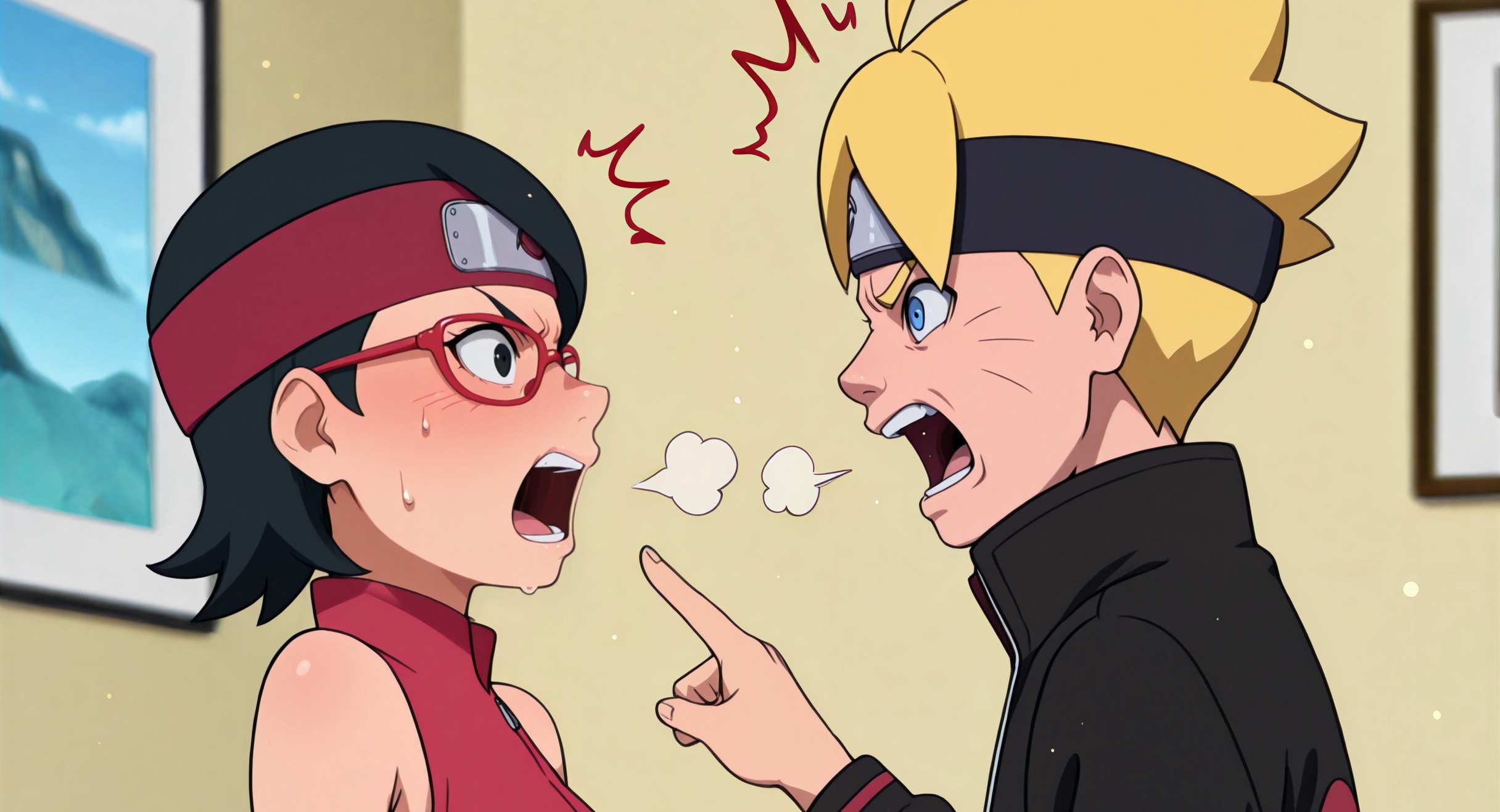 Boruto x Sarada Preview (Full set soon)