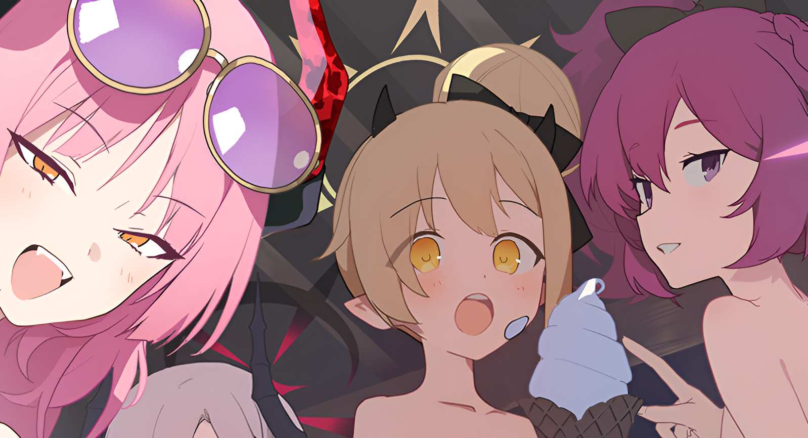 BA-official 5th Anniversary Swimsuit Commemorative Illustration (Difference) 五周年官图差分