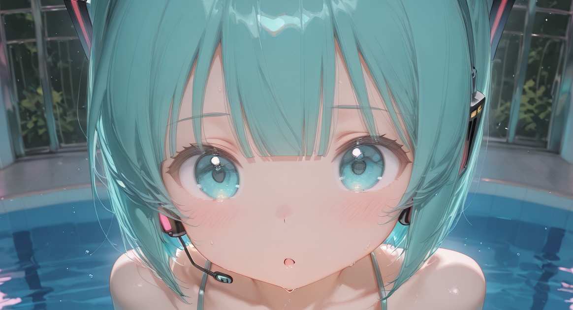 Sample short hair Miku 219p