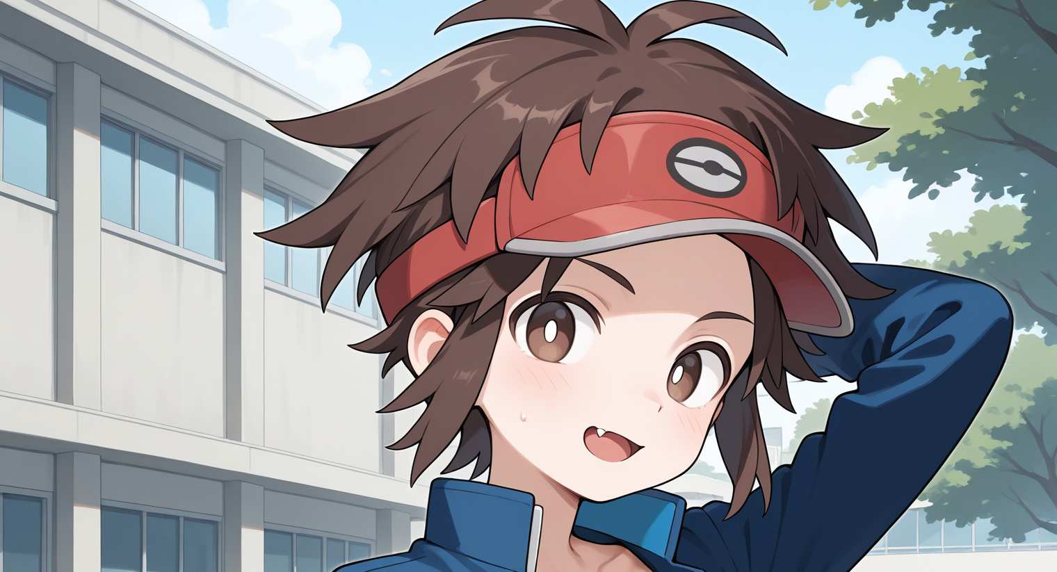 Nate (Pokemon) ◓⃙Ϟ Commission