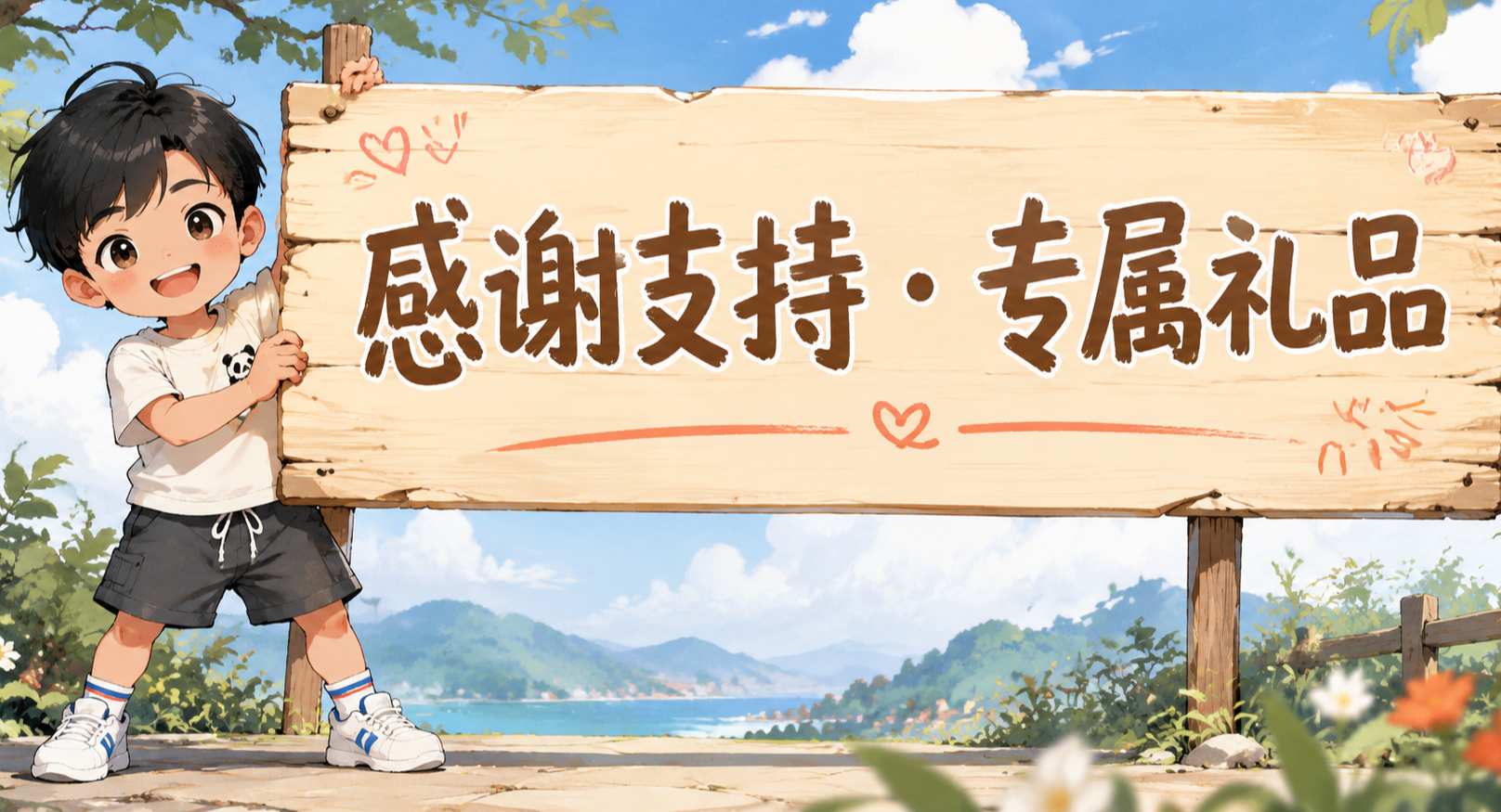 感谢支持 · 专属礼品  （5万字短篇赠送）