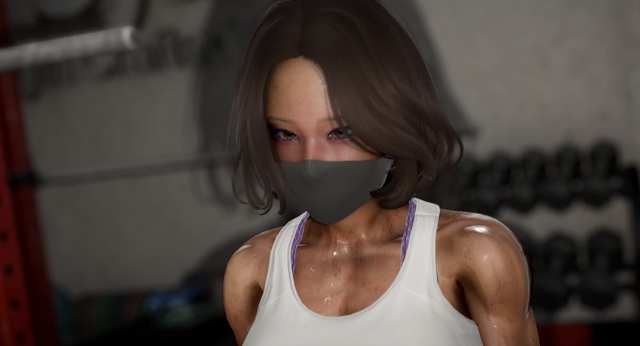 female body builder