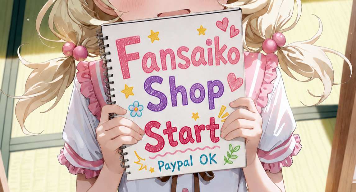 Fansaiko Shop Opened (Paypal OK)