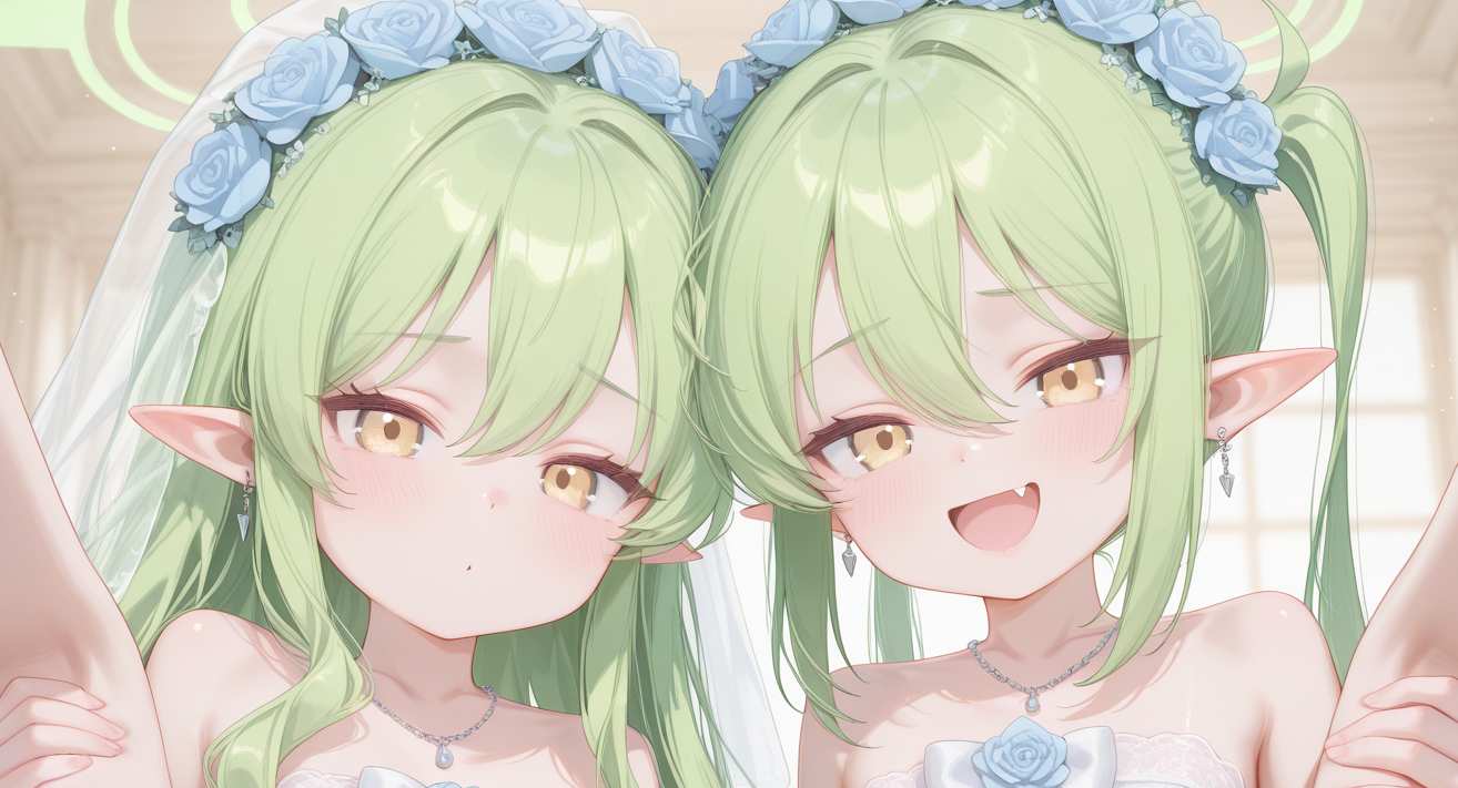 #25 Nozomi and Hikari - Wedding Dress pt. II 👗👠