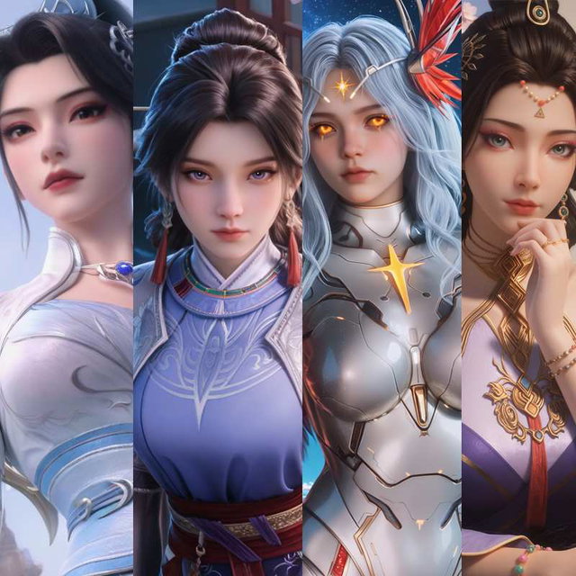 青仙子/星幻王/锦娘/范静梅20个视频+部分图片