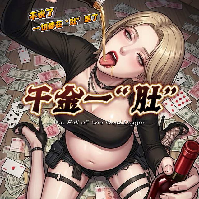 千金一“肚”  AI by 不画骨