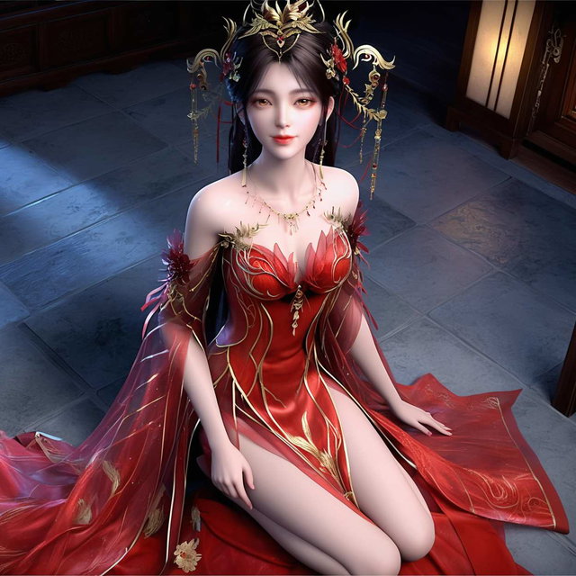 【25-04】火灵儿-婚服