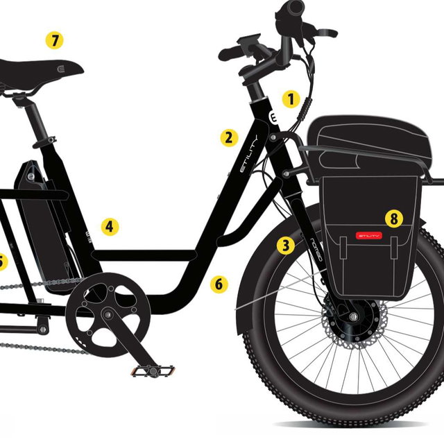 E-Mobility Decal & Branding Kit - Black - Full Vector Set  (AI/SVG)