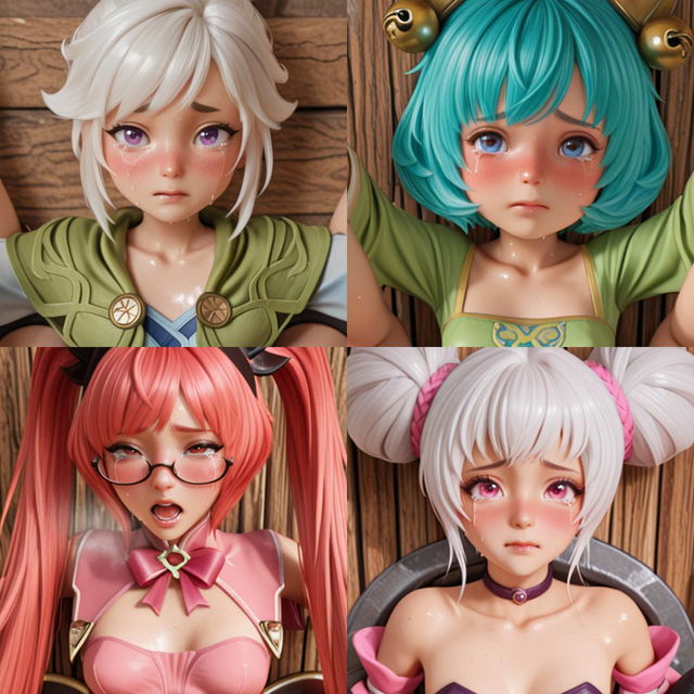 【萝】王者荣耀 萝莉寻欢洞 (上）