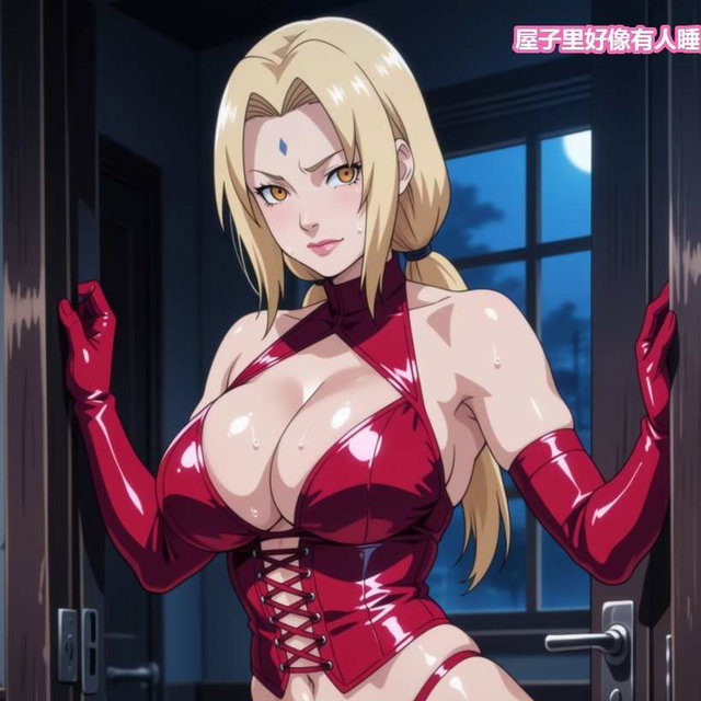 纲手VS博人 Femdom  胶衣 拷打  剧情  79p