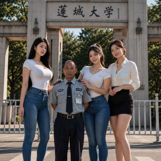 大学门卫老董（续by Pintudo）