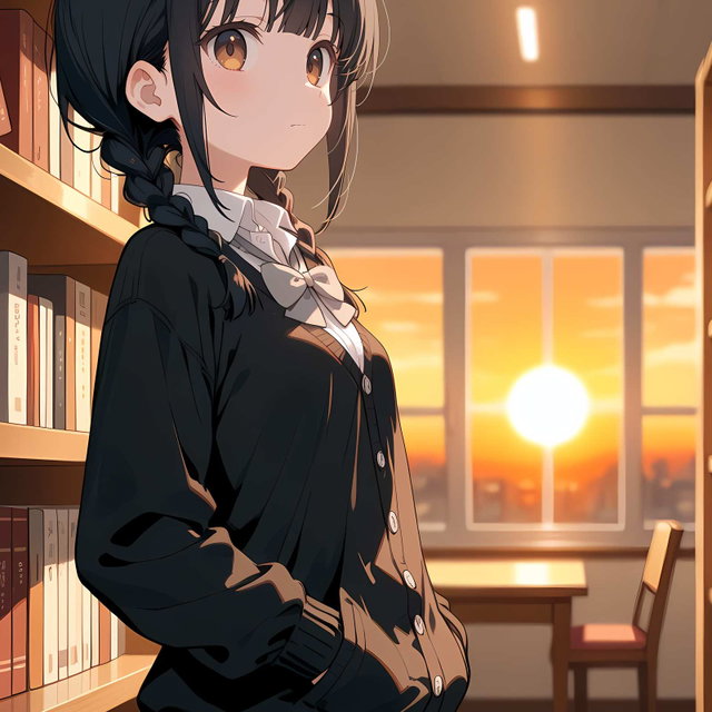 図書委員のあの娘と
