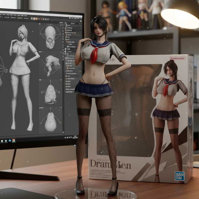 【写真】什么？漫画里的角色都变成手办了？