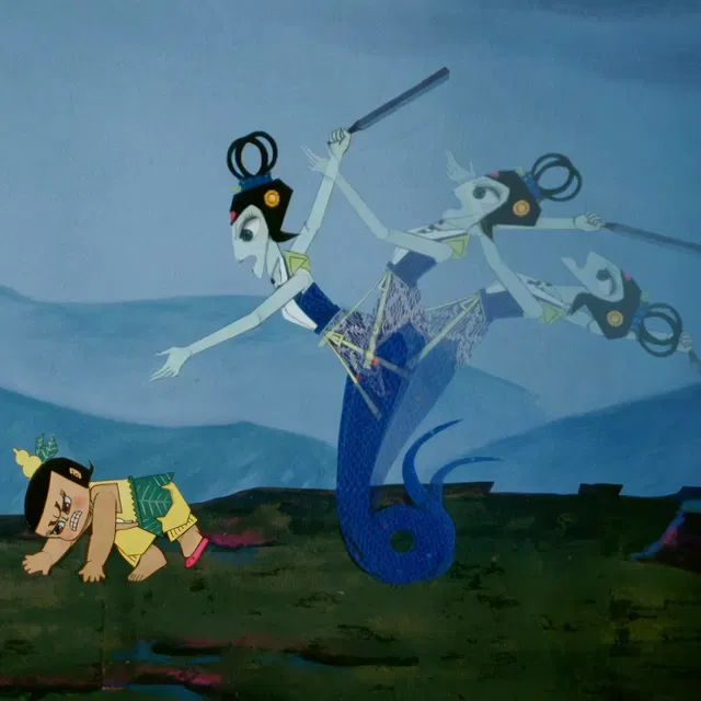 青鳞再破金刚胛，玉壶三倾堕凡尘