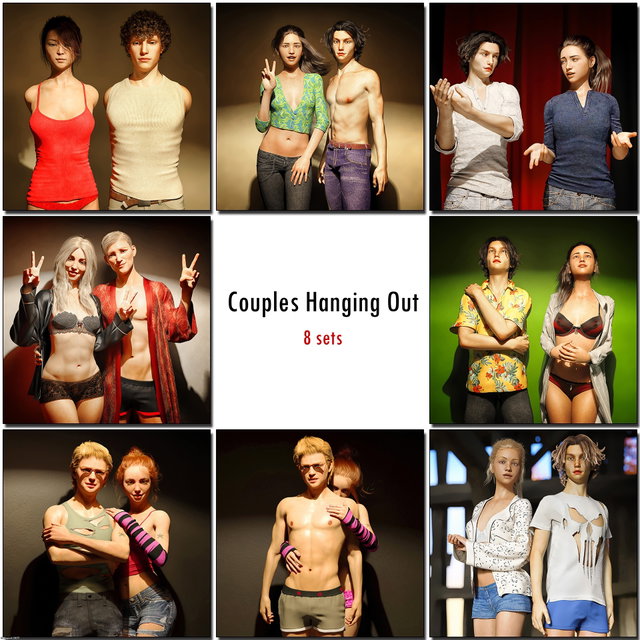 Couples Hanging Out