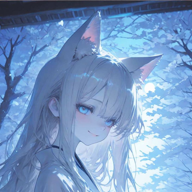 Silver Wolf Girl -Teto-(2)