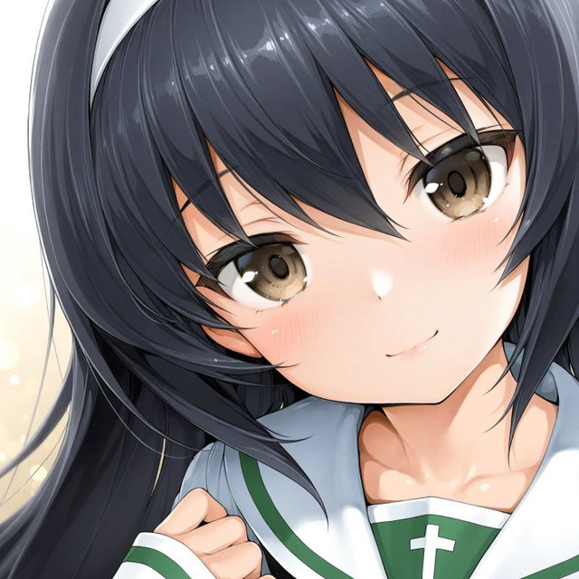 [小さめ／Smallish] 冷泉麻子／ReizeiMako (GIRLSundPANZER)