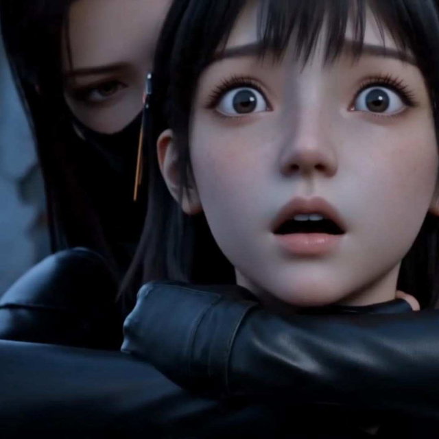 3DAnimation女杀手团灭武装JK