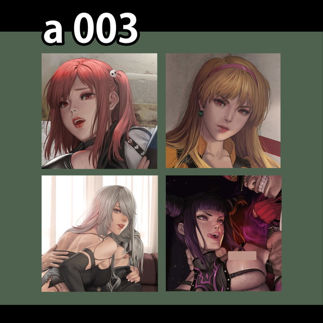 a 003 a2, honoka, juri, katejina, original