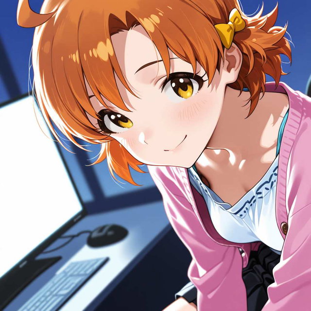 事務所で可奈と二人きり