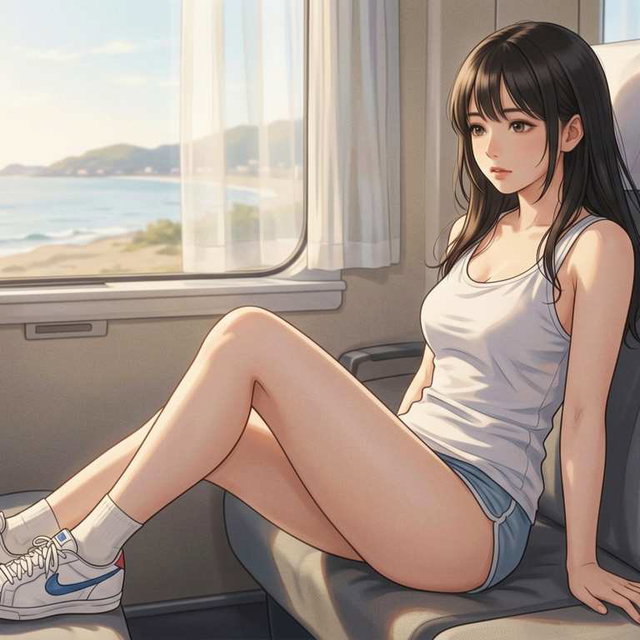 火车女孩JK