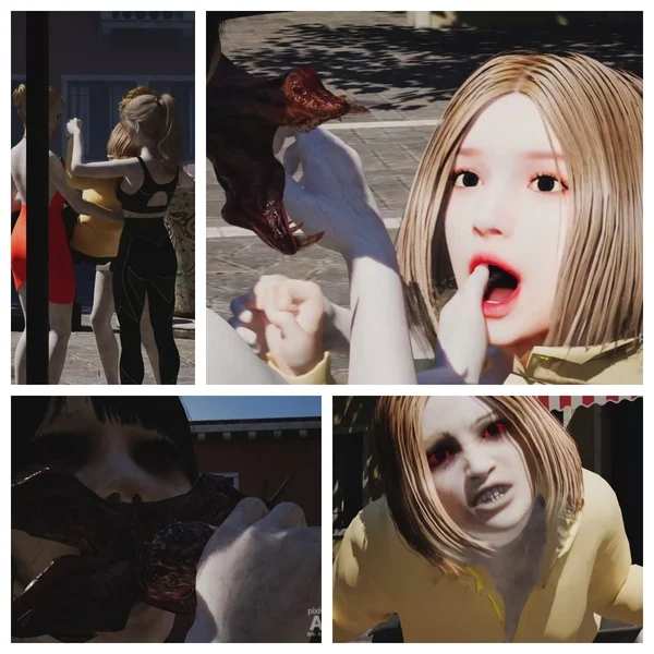 [AVG+Micro Movie] The Blonde Plaga Girl -  Damnation Film:  Parasite Evil [Too Niche] [LTUP*] 