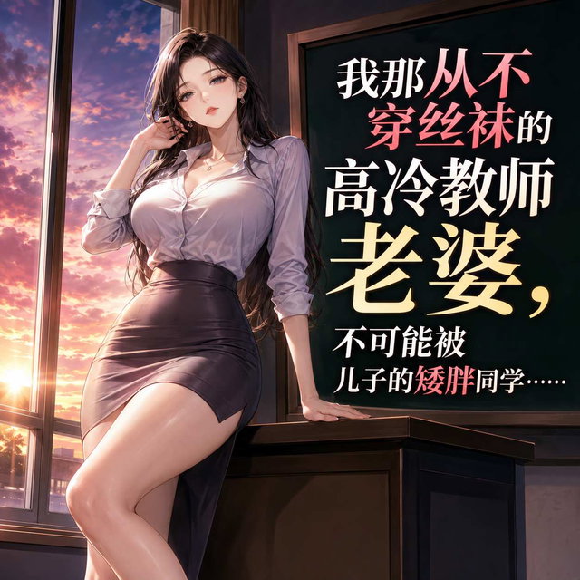 我那从不穿丝袜的高冷教师老婆，不可能被儿子的矮胖同学……