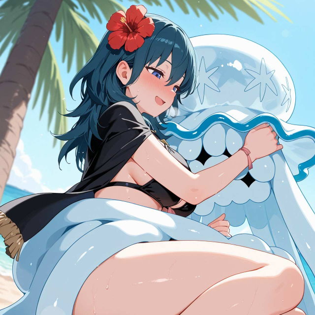 20260714 ベレス Byleth 水着 (Fire Emblem Three Houses)：270枚