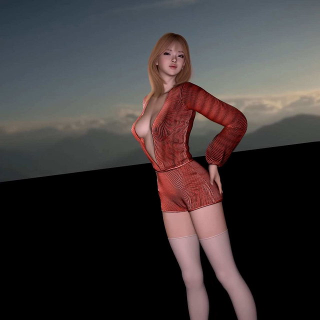 公路奇遇-女主试镜写真