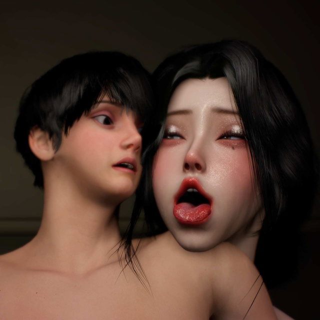 《被美熟女生母和大洋马继母争抢的正太》（第二集）