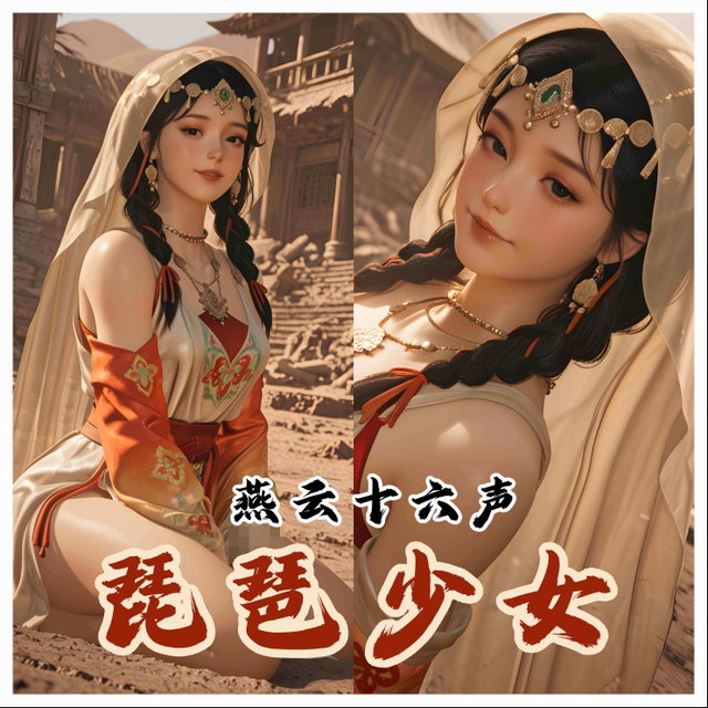 【爱】 燕云十六声 凉州曲Part 1: 琵琶少女 - 1004张