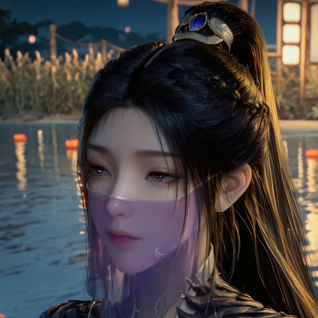 紫灵（马尾）