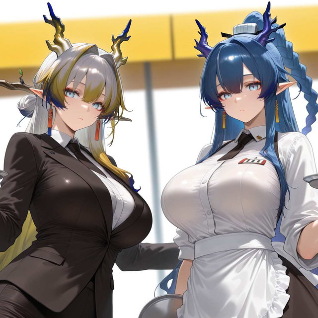 Shu x Ling - Blacked Together / Arknights