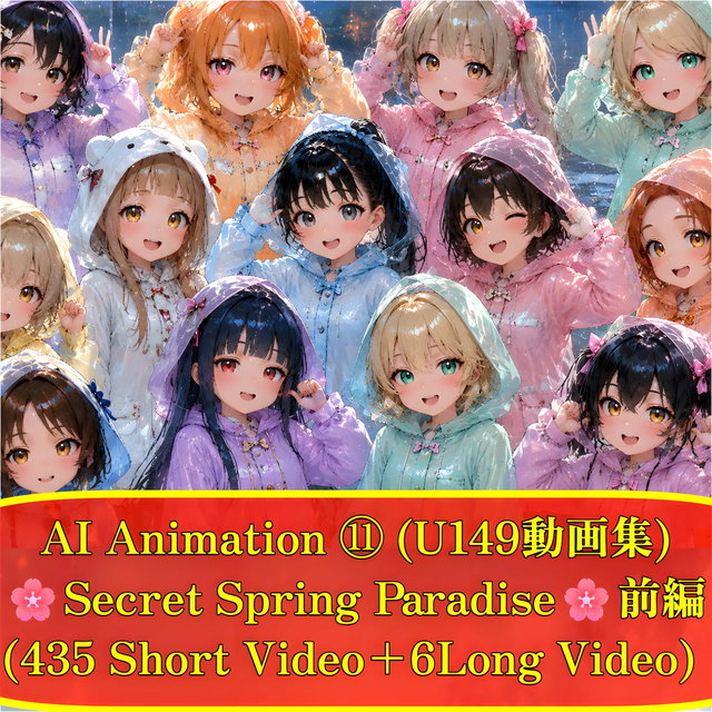 AI Animation ⑪【U149 Secret Spring Paradise】 前編