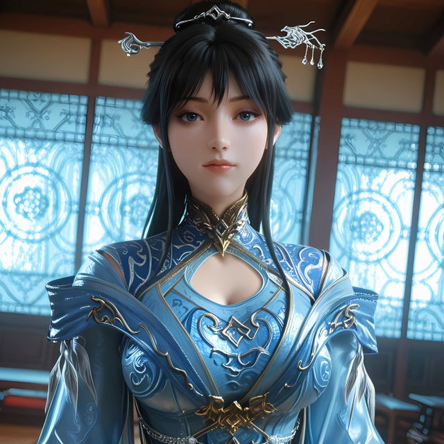 云络璇-蓝衣-74P