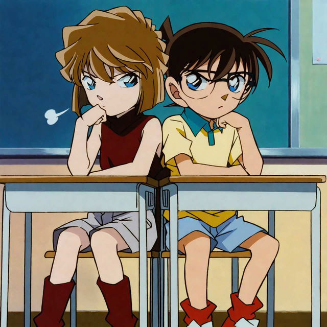 灰原哀初登場 x 柯南/Haibara Ai X Conan