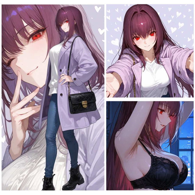 Scathach (Fate/Grand Order) – Love Hotel Night 【44 pics in ZIP】