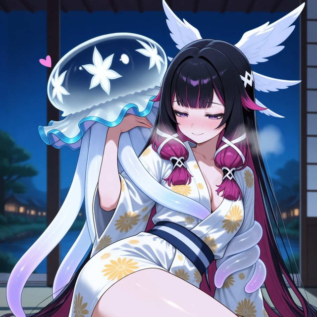 20260815 コロンビーナ Columbina 浴衣 (原神)：238枚