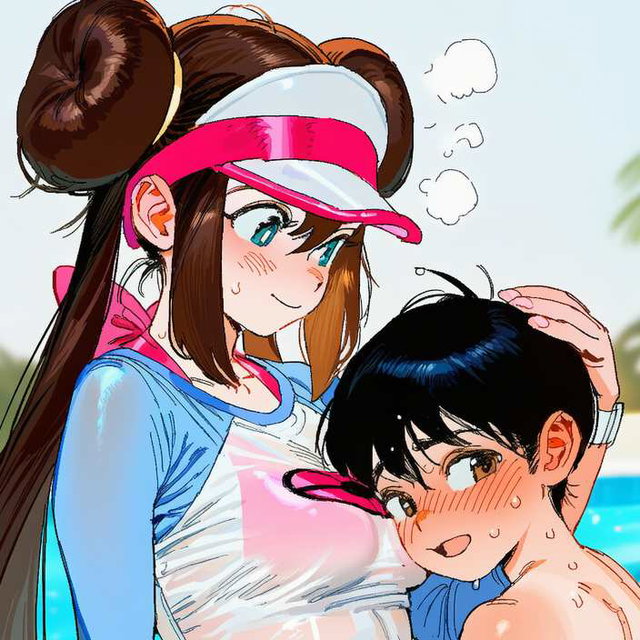 Rosa(pokemon) R-18 pool