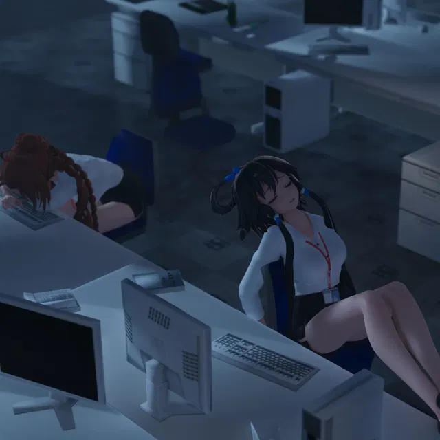 南北组-办公室加班