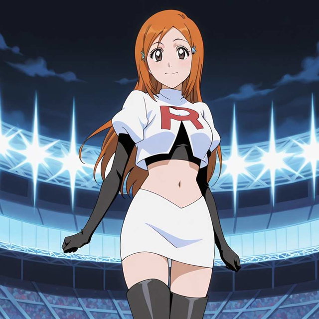 井上織姫 ロケット団/ Inoue Orihime Team Rocket