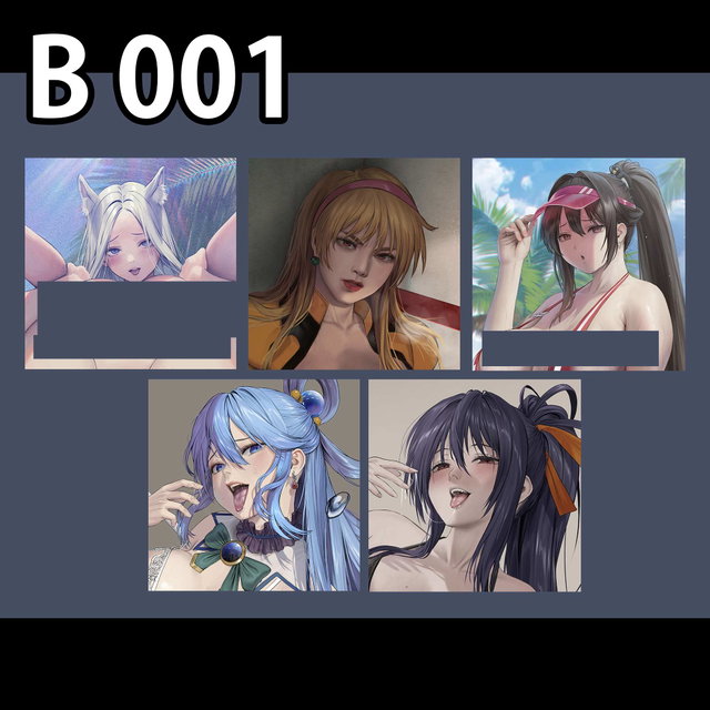 b001  Katejina, Marciana, Aqua, Akeno, Original