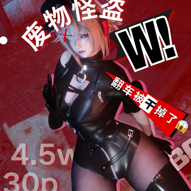 (LittleBaka/95CC）废物怪盗w翻车被干掉了！