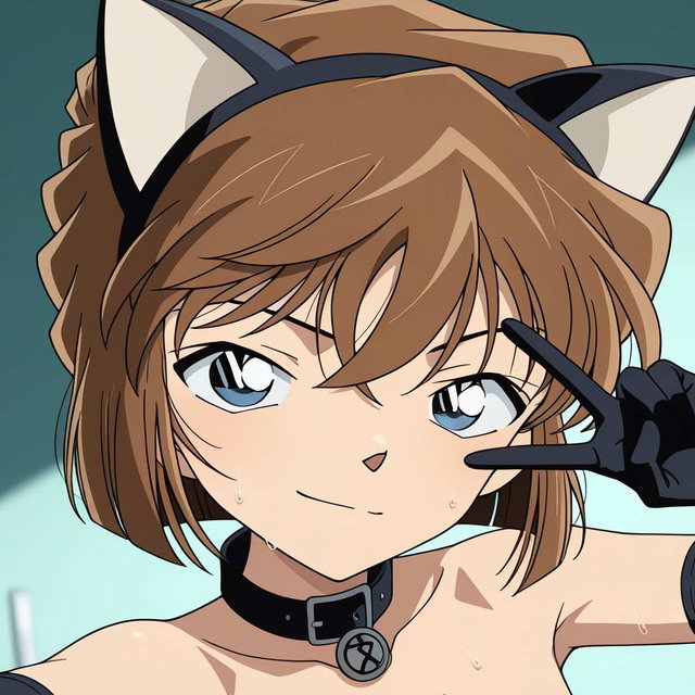 灰原哀2 黒猫 - 130P
