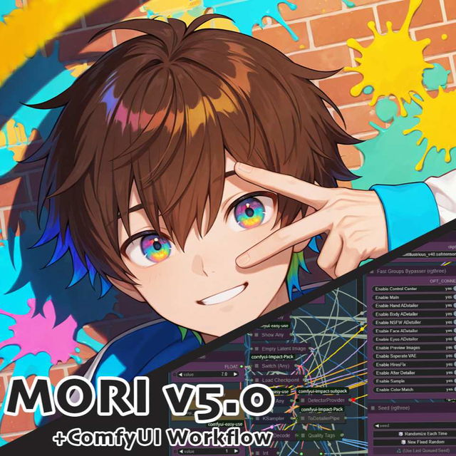 Mori系列大模型&ComfyUI工作流