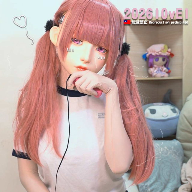 【202608-1】汗水與液體交織的體育服Kig美少女♡ 內褲完全變得黏答答了…/八月份着ぐるみ動画/kigurumi video 【無修正】  