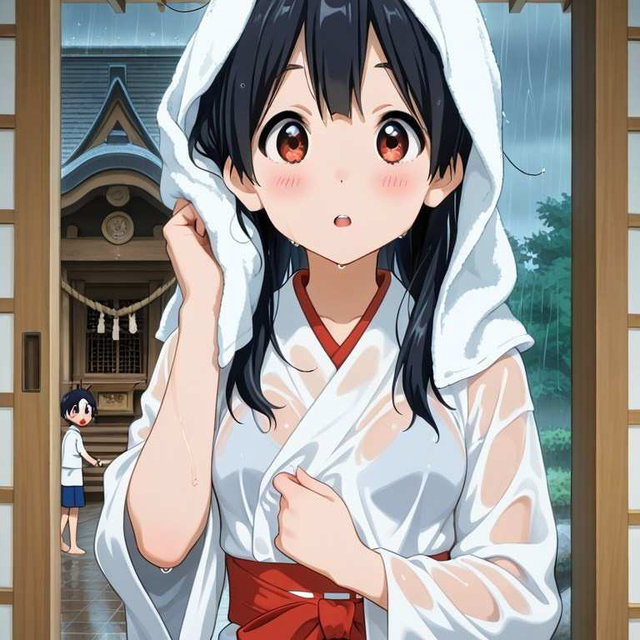 北白川たまこ　巫女服